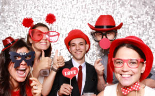 Young people in fancy dress