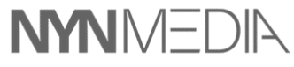 NYN MEDIA logo in gray, with NYN in bold block letters and MEDIA in thin, spaced-out letters on a white background.