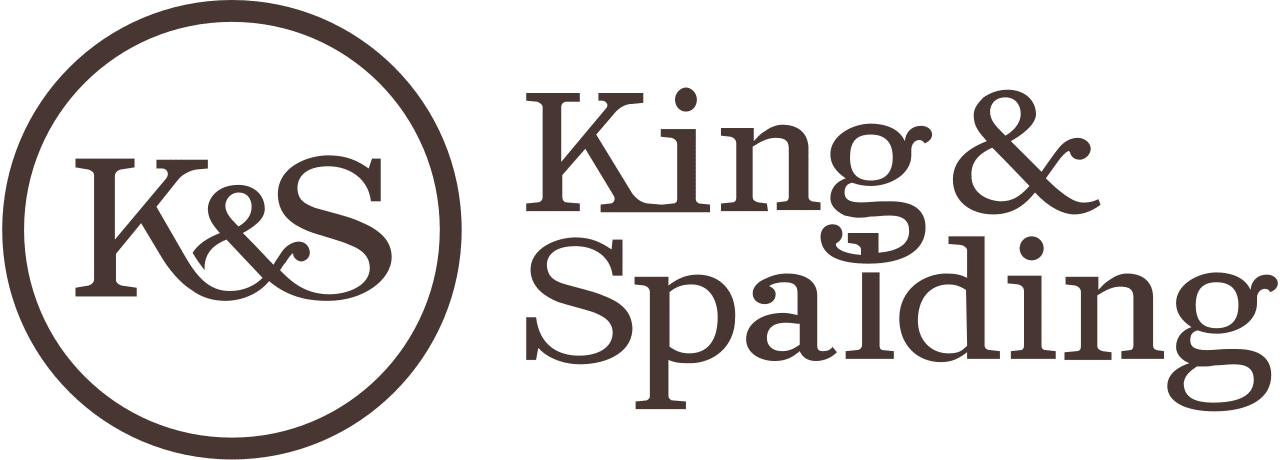 Logo for King & Spalding featuring the letters K&S inside a circle next to the company name.